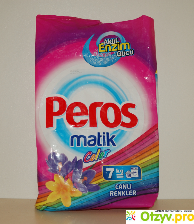 Отзыв о Стиральный порошок Peros Matik Color с энзимами для цветного белья