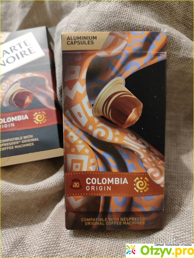Отзыв о Кофе в капсулах Carte Noire Colombia Origin